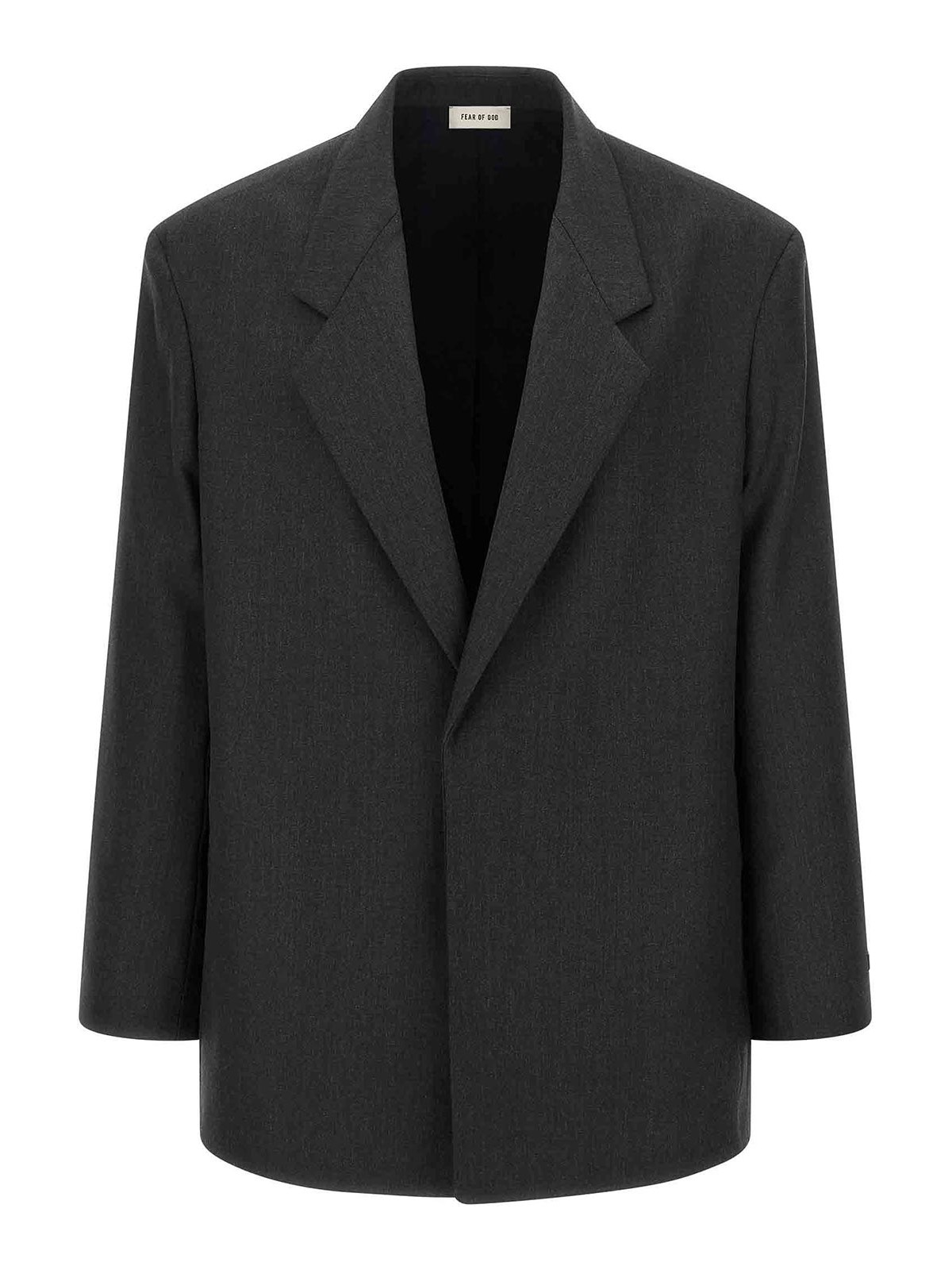 Fear Of God Single-breasted Blazer In Black