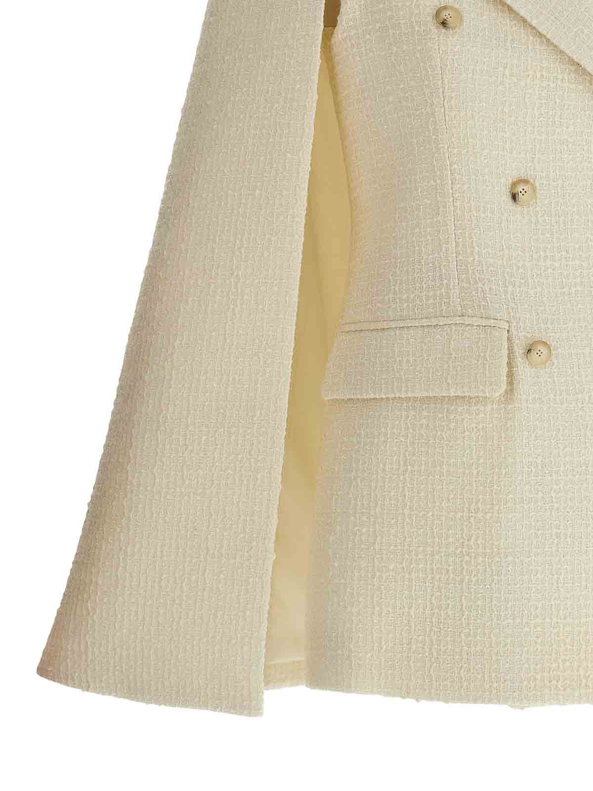 Federica Bonifaci Double-breasted Blazer In Neutral
