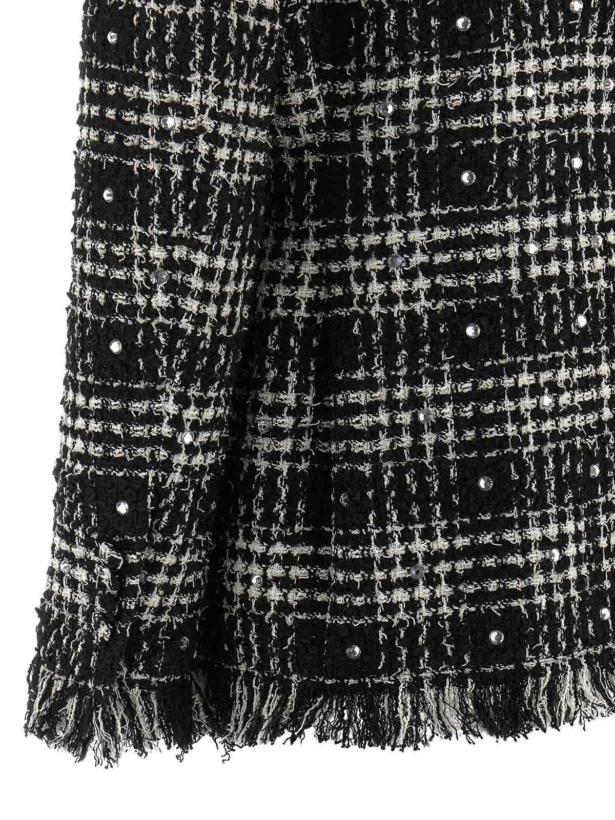Giuseppe Di Morabito Tweed And Rhinestone Blazer In Multi