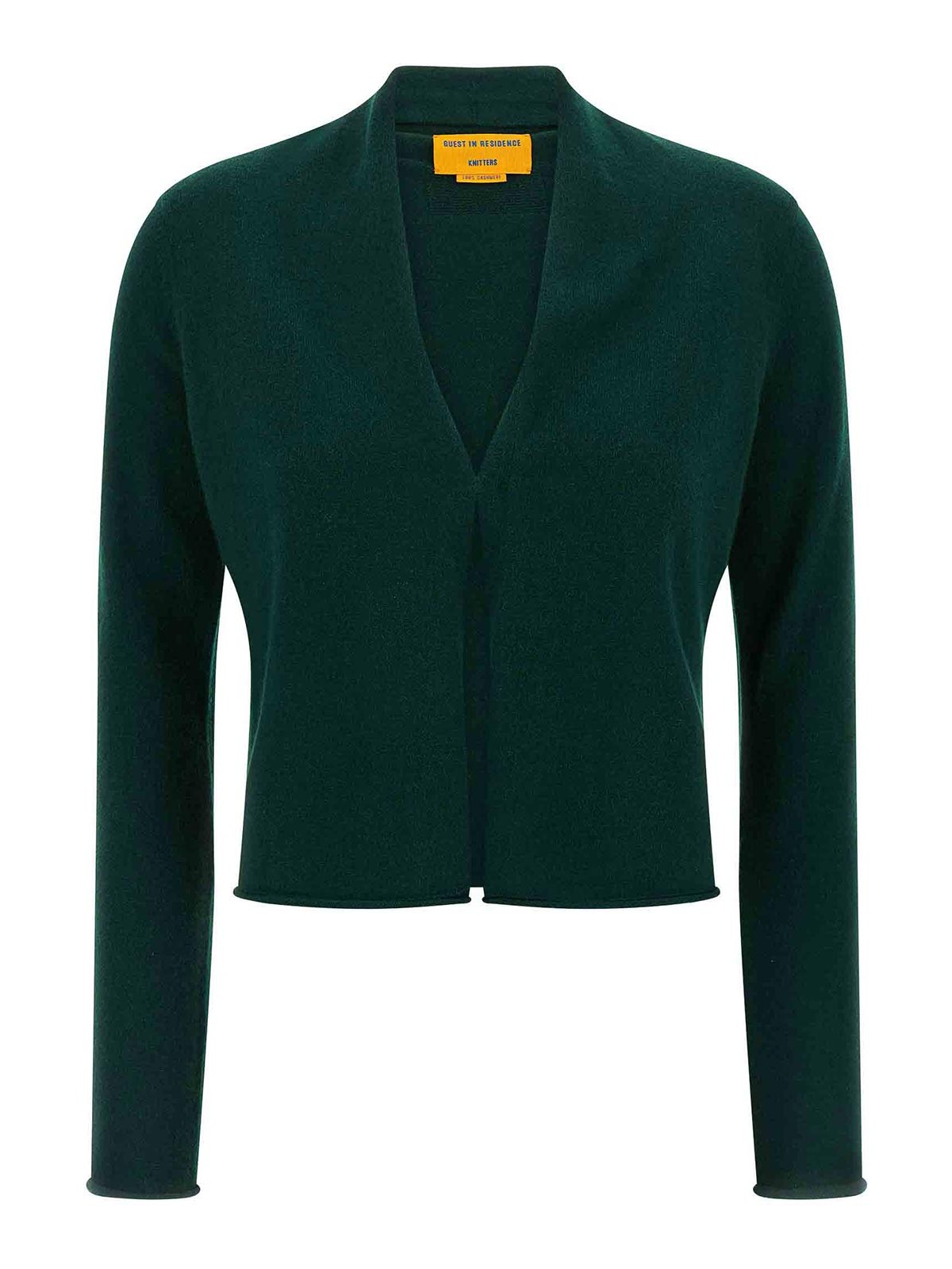 Guest In Residence Stealth Cardigan In Green