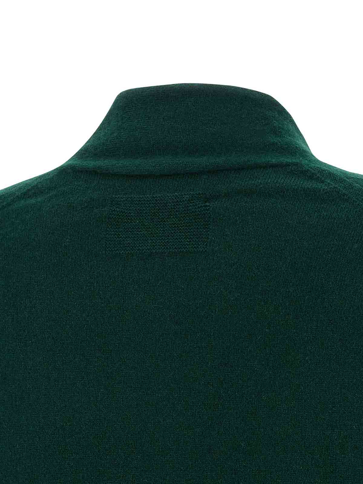 Guest In Residence Stealth Cardigan In Green