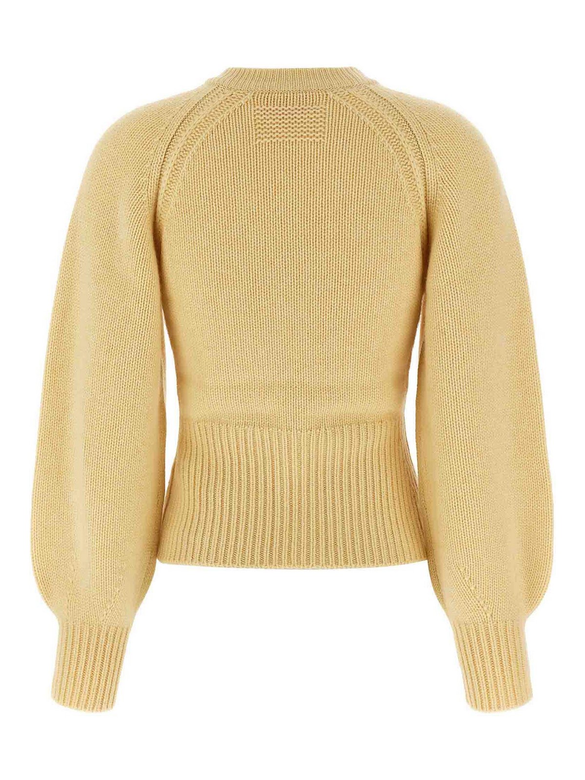 Guest In Residence Sculpted Cardigan In Yellow