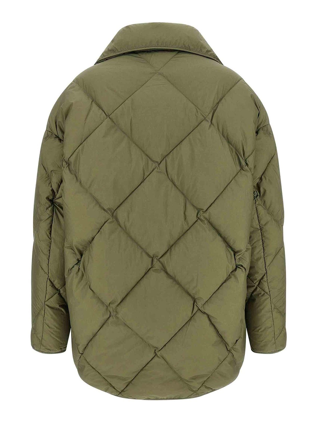 Ienki Ienki Quilted High-neck Jacket In Multi