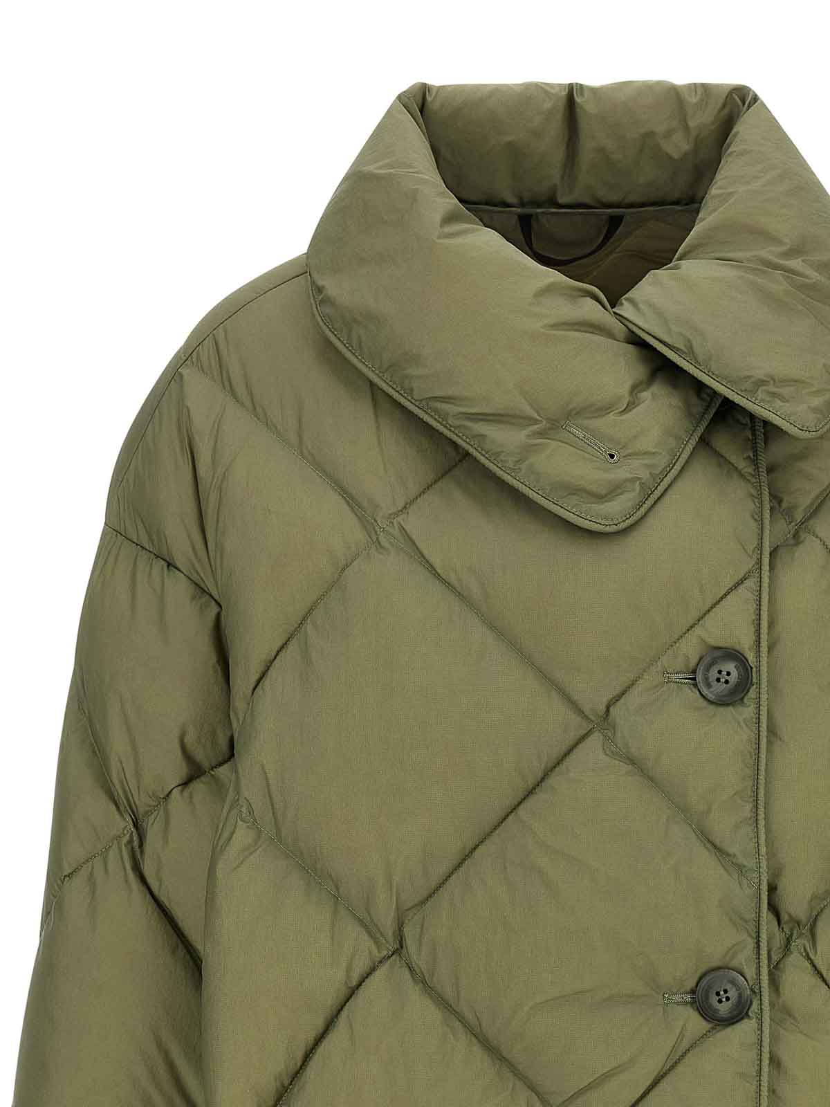 Ienki Ienki Quilted High-neck Jacket In Multi
