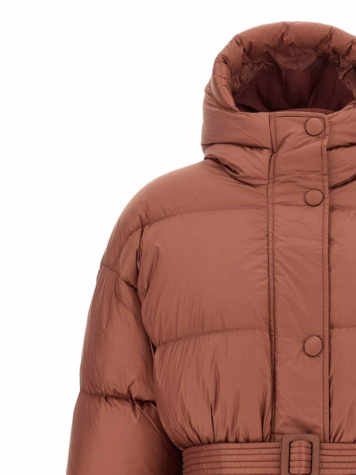 Ienki Ienki Quilted Belted Jacket In Multi