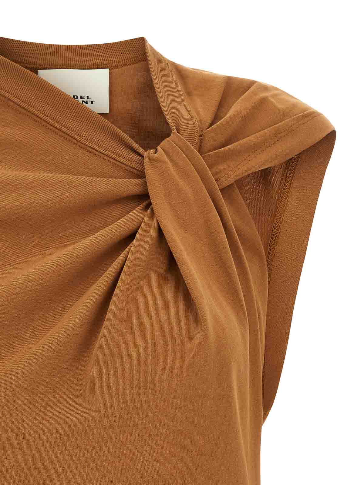Isabel Marant Nayda Top In Neutral