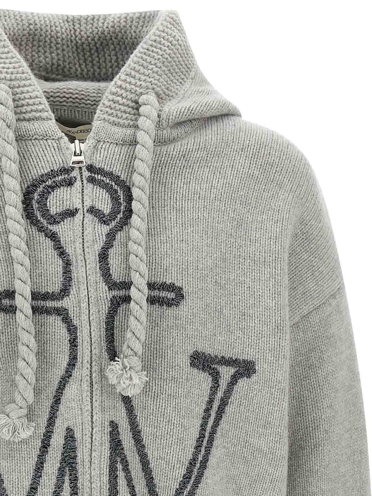 Jw Anderson Hoodie In Green