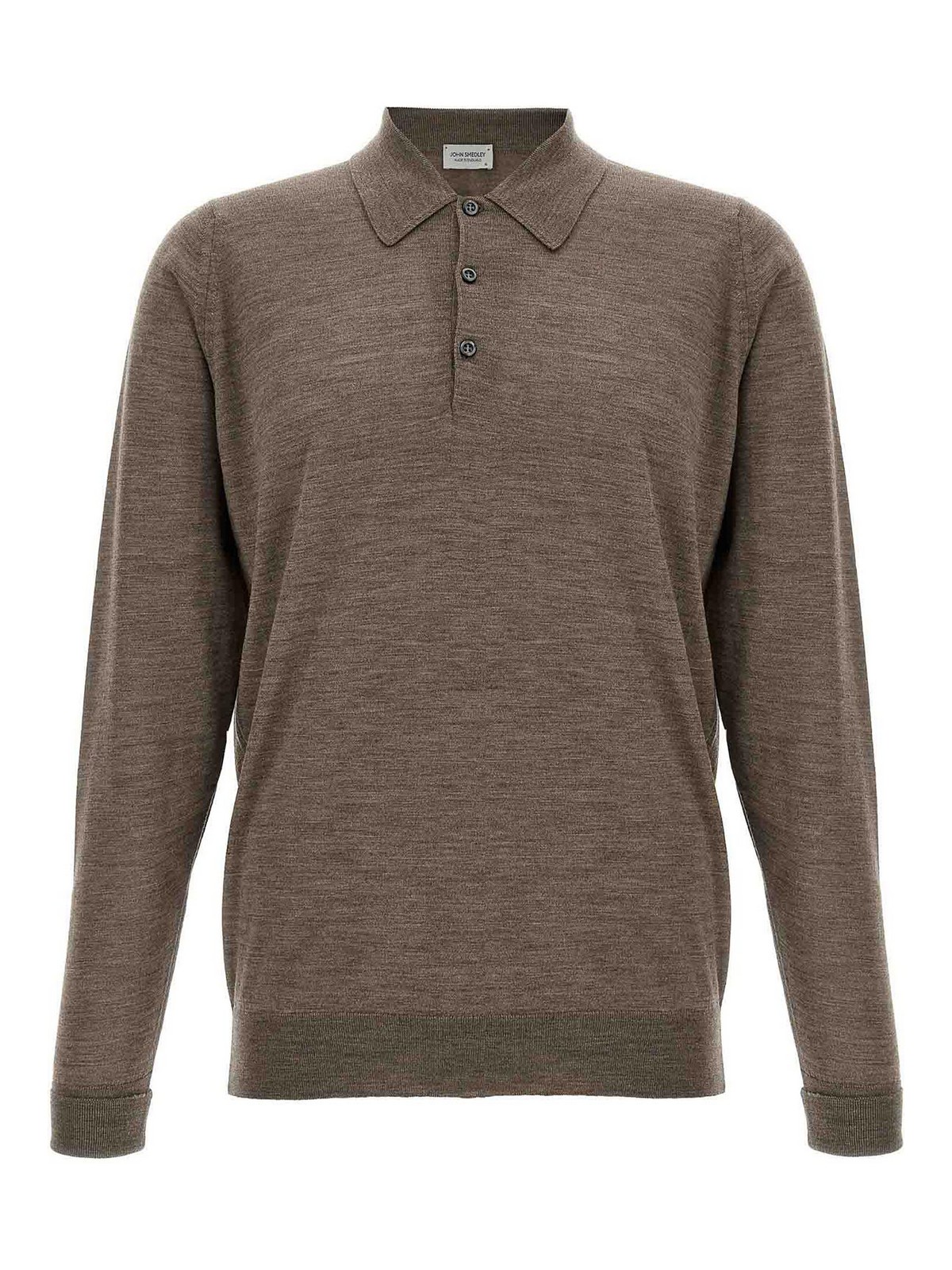 John Smedley Dorset Sweater In Brown