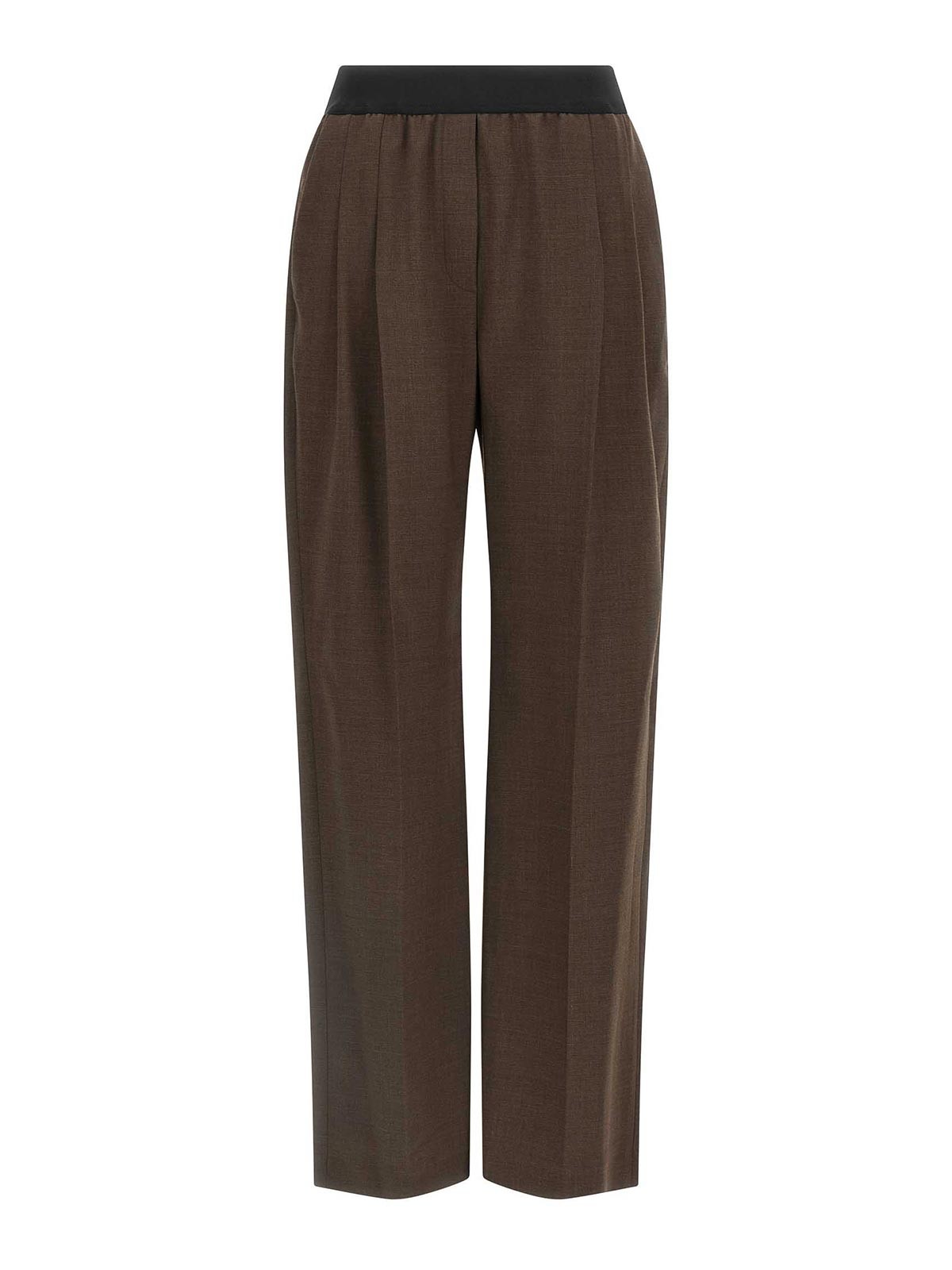 Loulou Studio Niro Pants In Brown