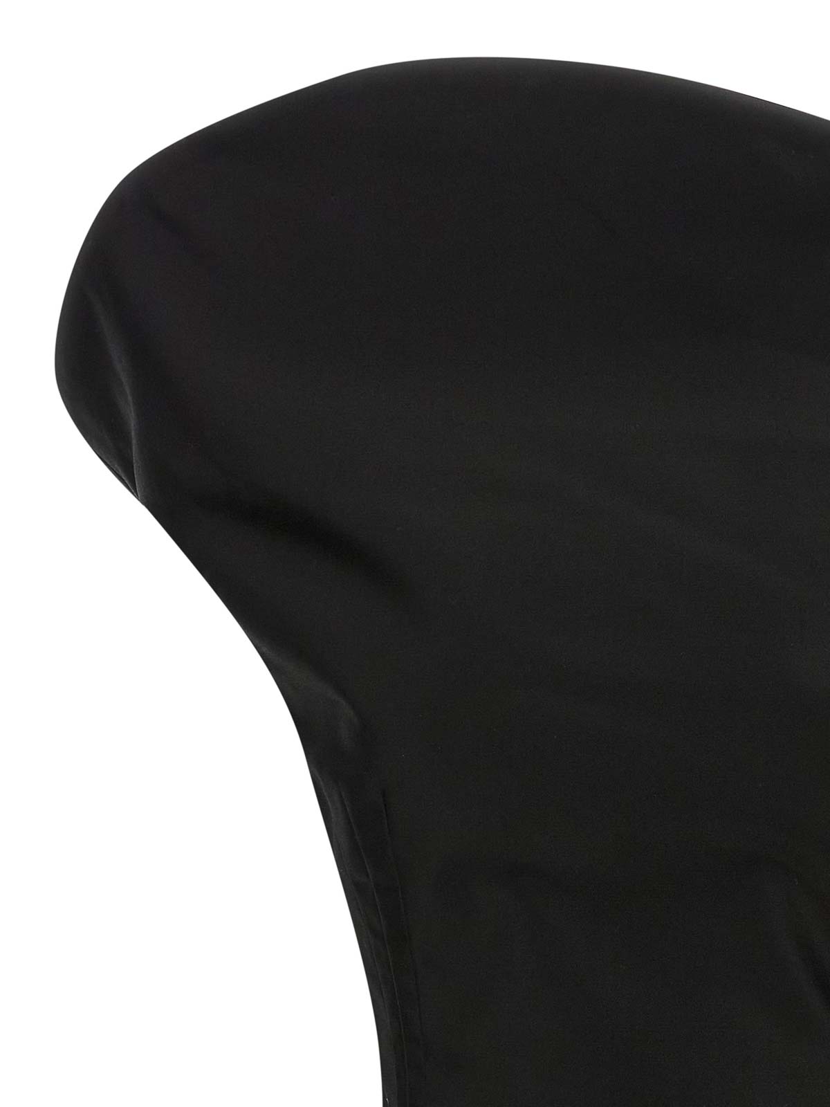 Magda Butrym One Shoulder Fitted Sleeveless Dress In Black