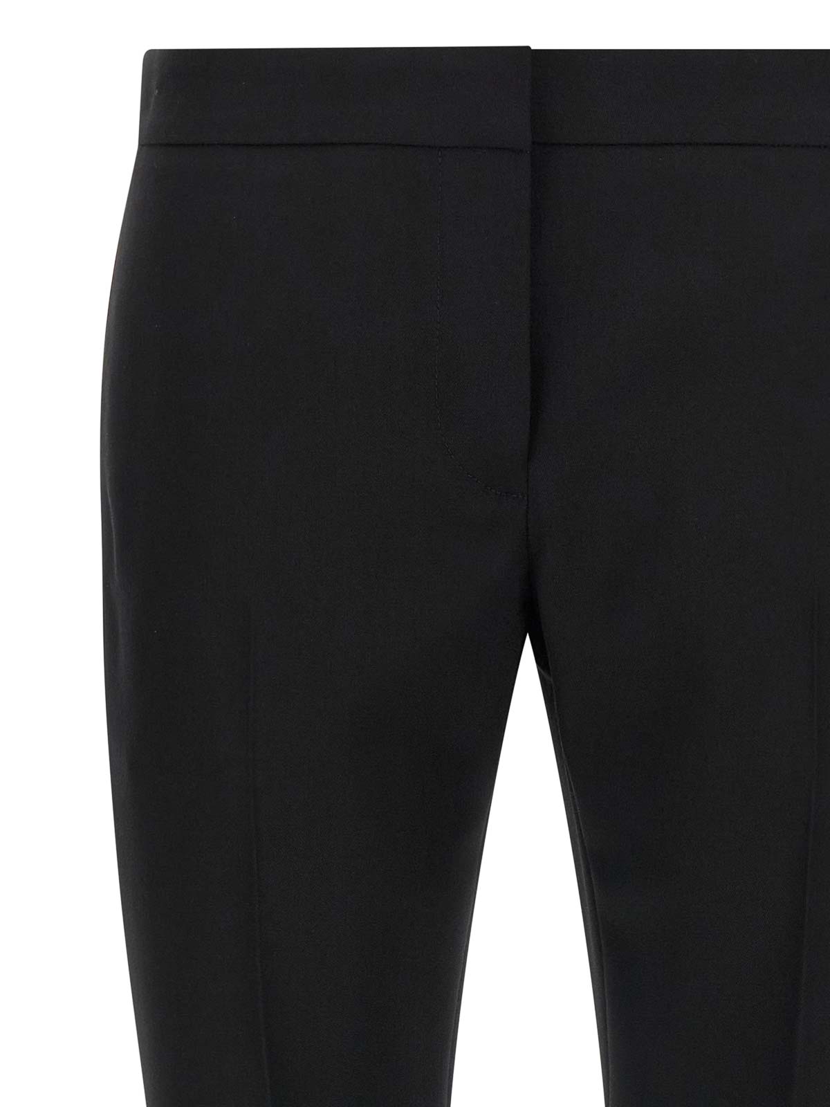 Alexander Mcqueen Alexander Mc Queen Cigarette Trousers In Black