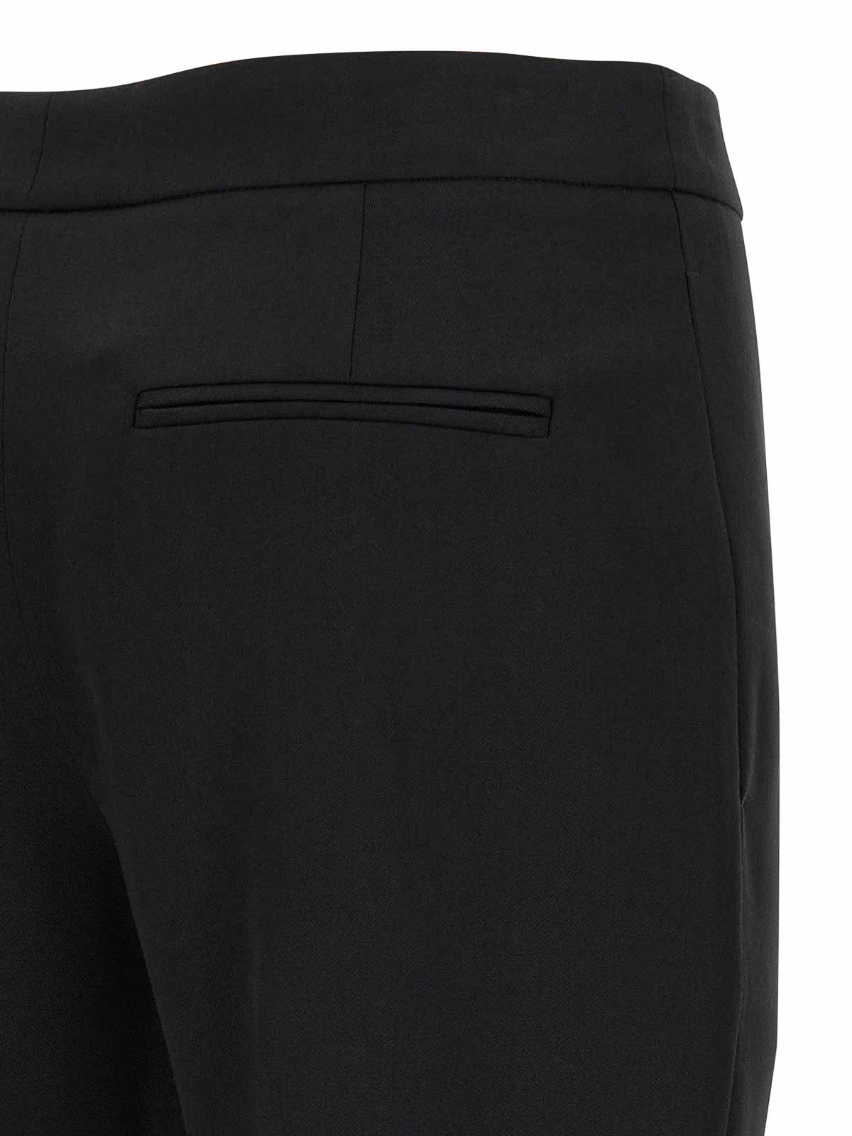 Alexander Mcqueen Alexander Mc Queen Cigarette Trousers In Black