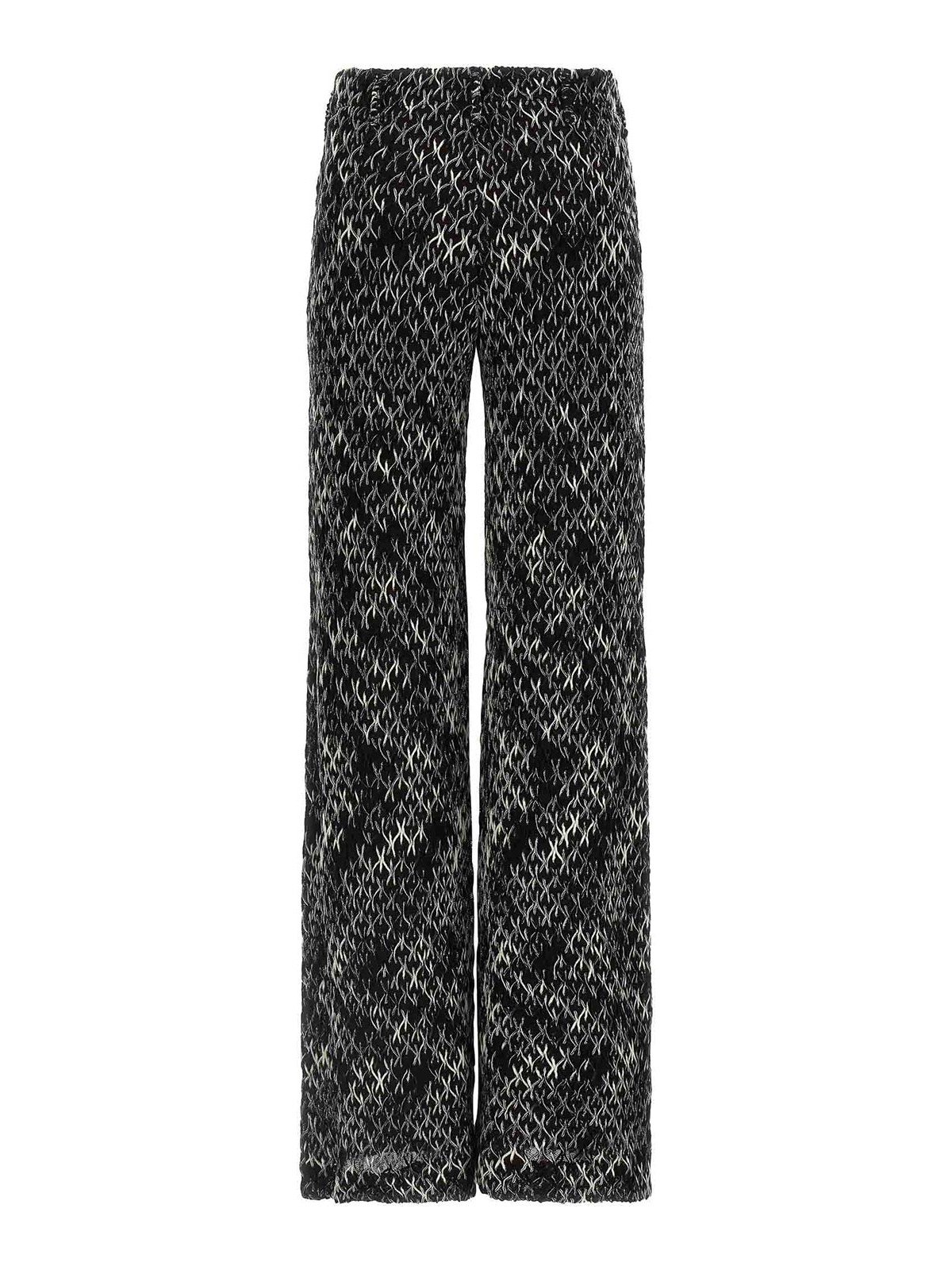 Missoni Flamed Lace Pants In Multi
