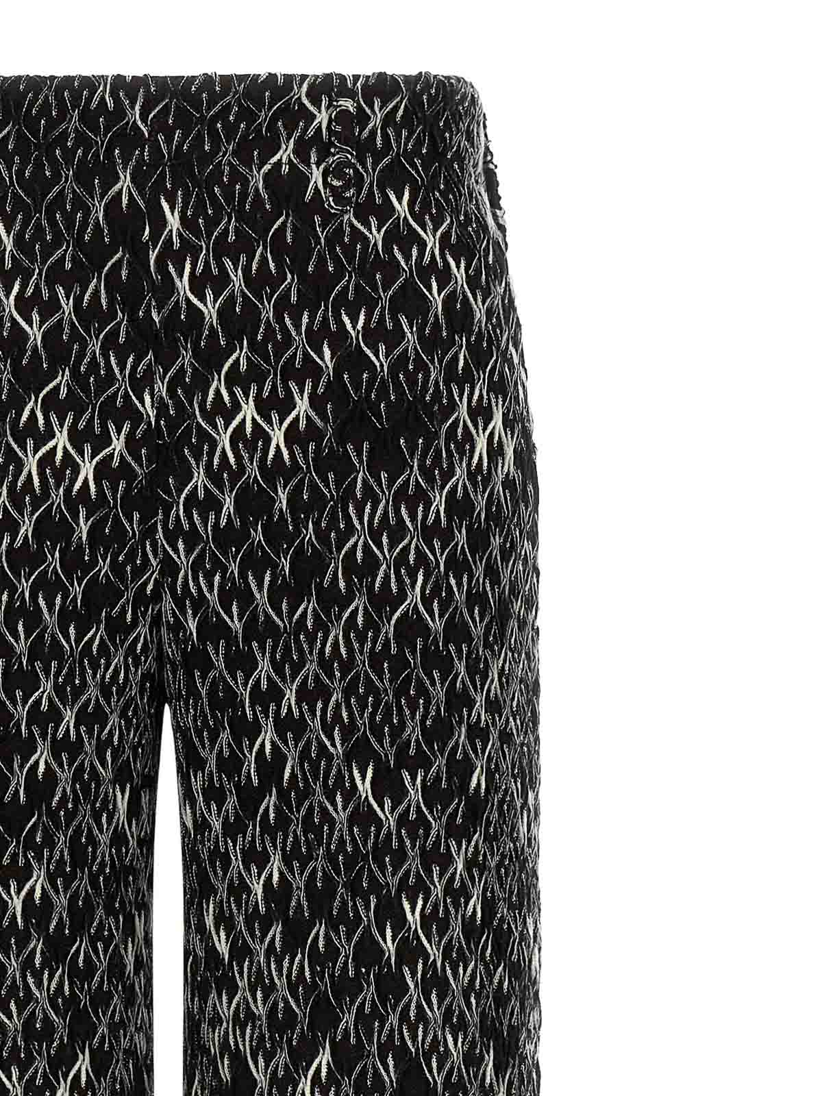 Missoni Flamed Lace Pants In Multi