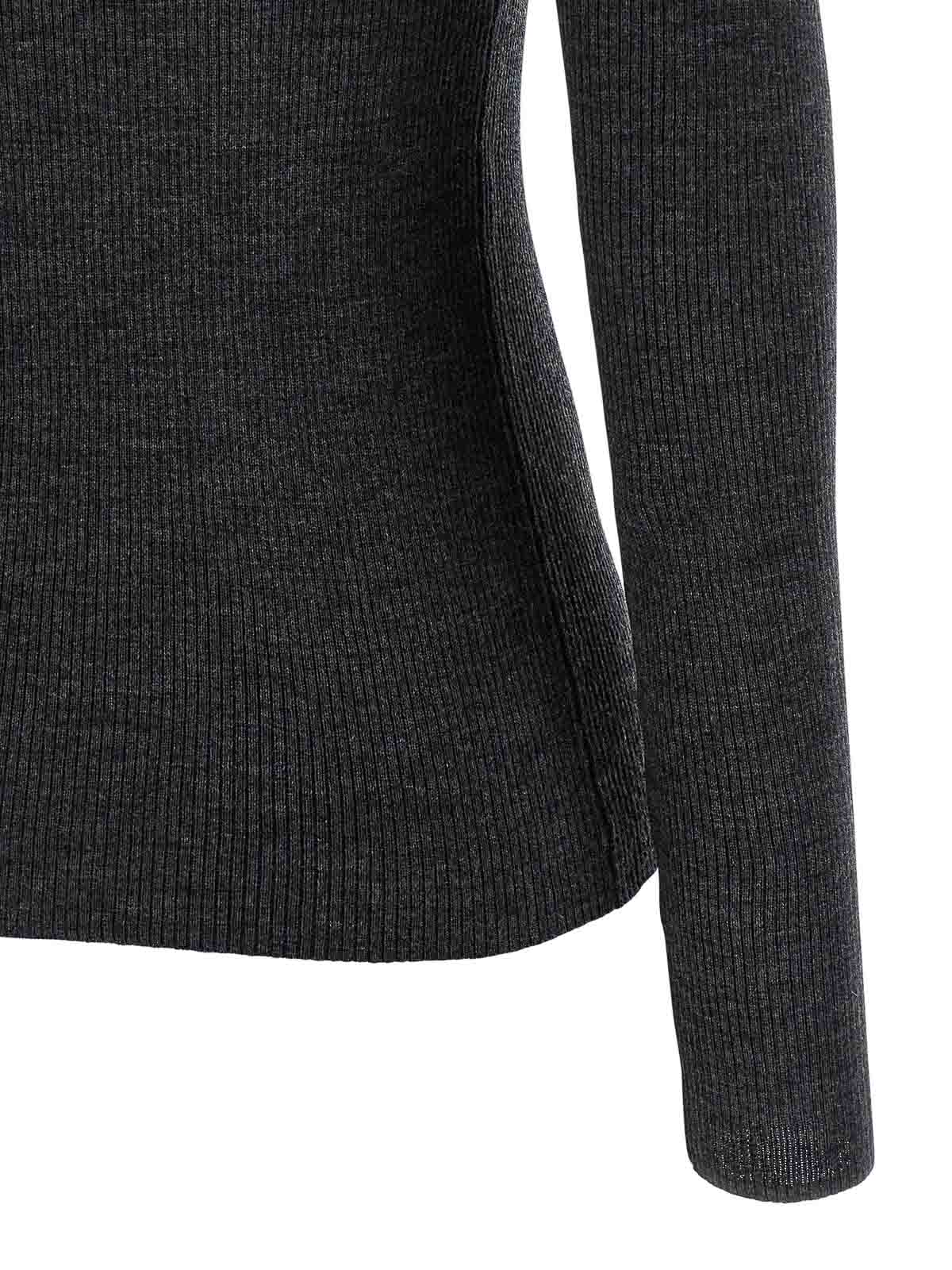 P.a.r.o.s.h Leila25 Hooded Sweater In Black
