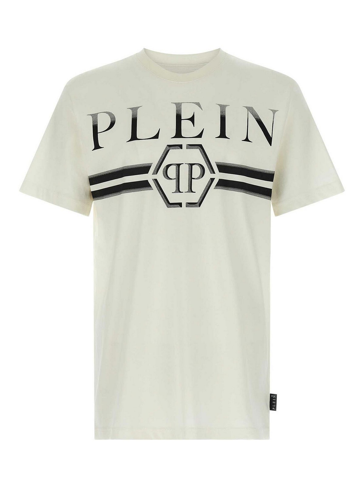 Philipp Plein T-shirt With Logo Print In Neutral