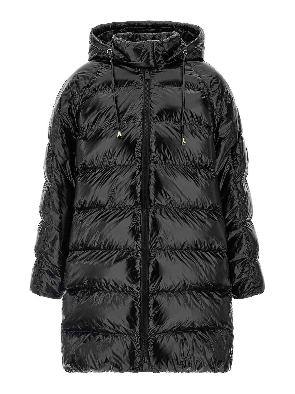 Pinko Down Jacket In Black