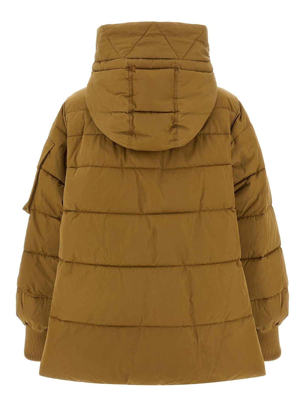 Pinko Crusca Down Jacket In Gold