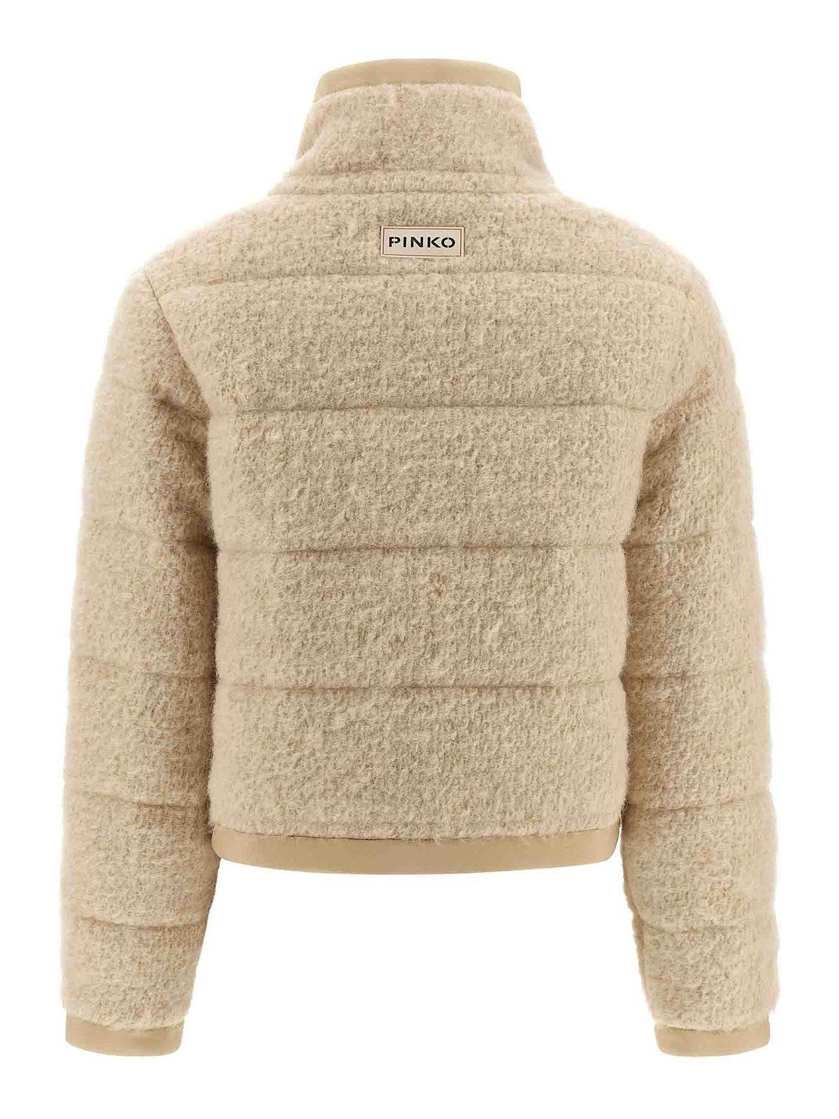 Pinko Raquel Down Jacket In Neutral