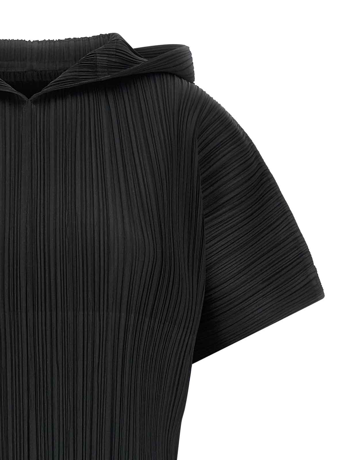 Issey Miyake Monthly Colors August Top In Black