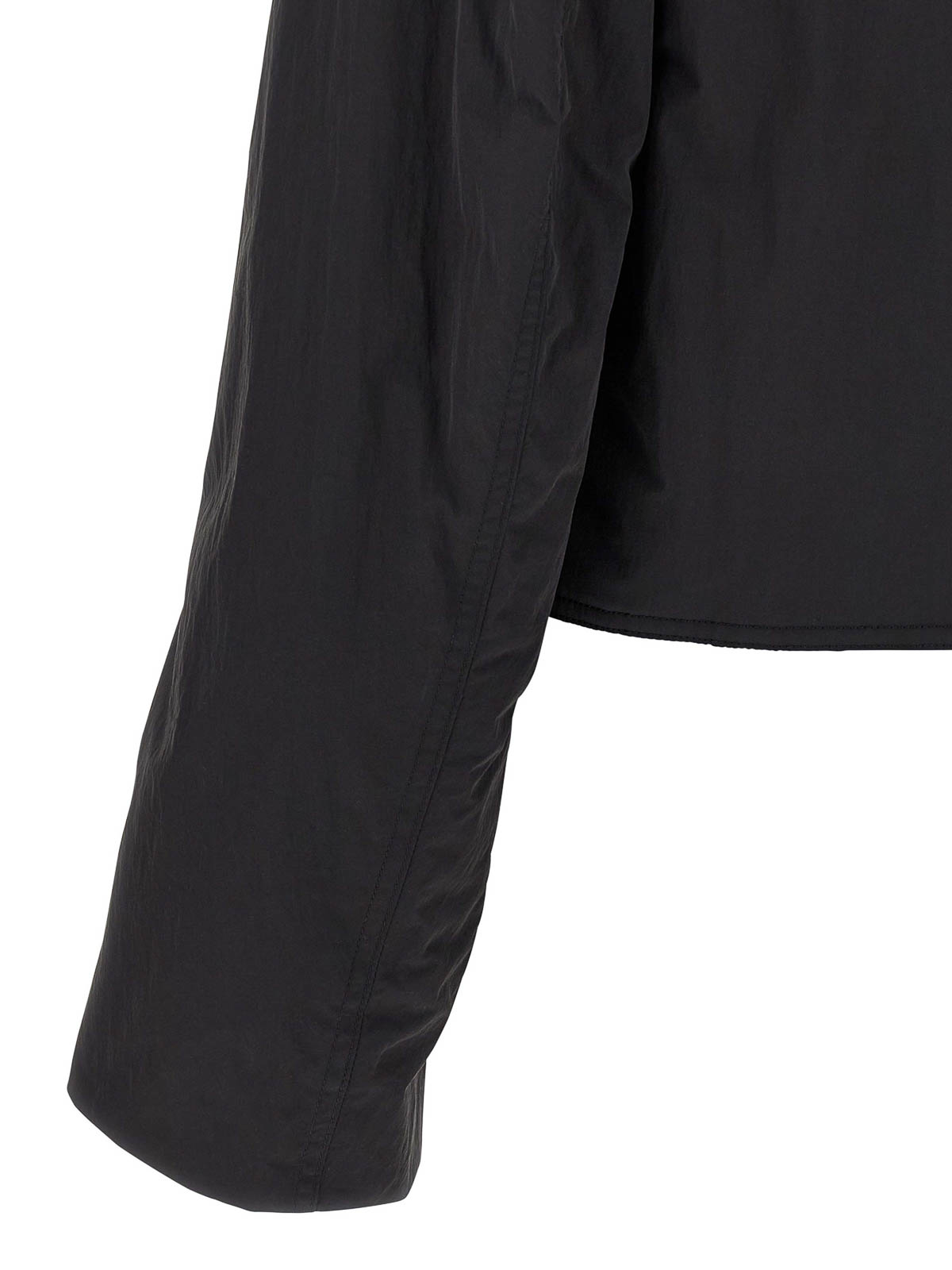 Rick Owens Mens Black Patch-pocket Cargo Shell Jacket In Black