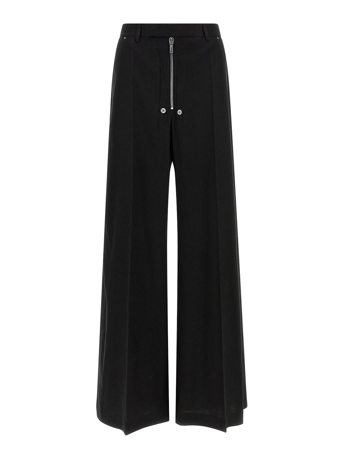 Rick Owens Tailored Wide Belas Pants In Black