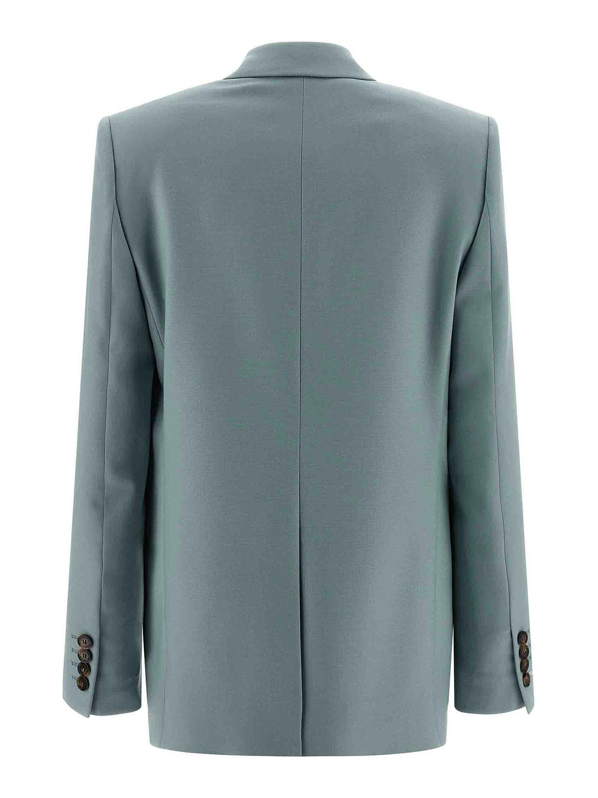 Stella Mccartney Double-breasted Blazer In Blue