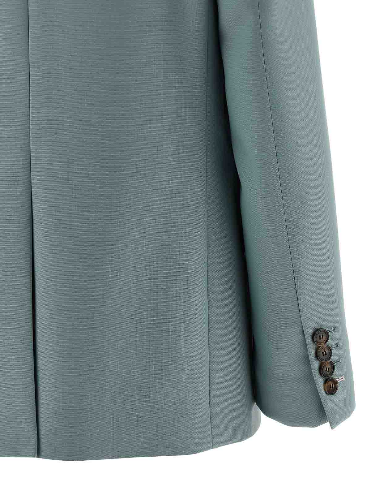 Stella Mccartney Double-breasted Blazer In Blue