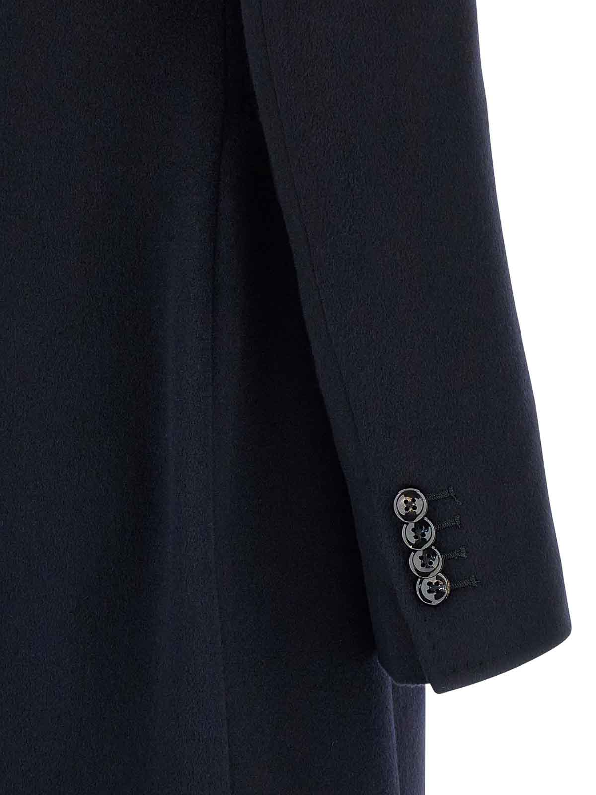 Tagliatore Tailored Double-breasted Coat Notched Lapels In Multi