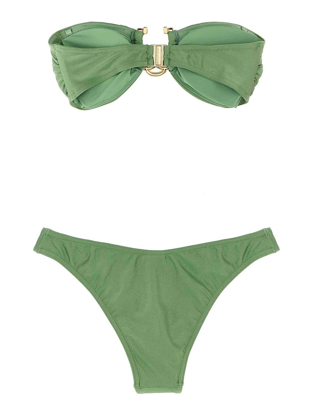 Zimmermann Rhiannon Knot Bikini In Green