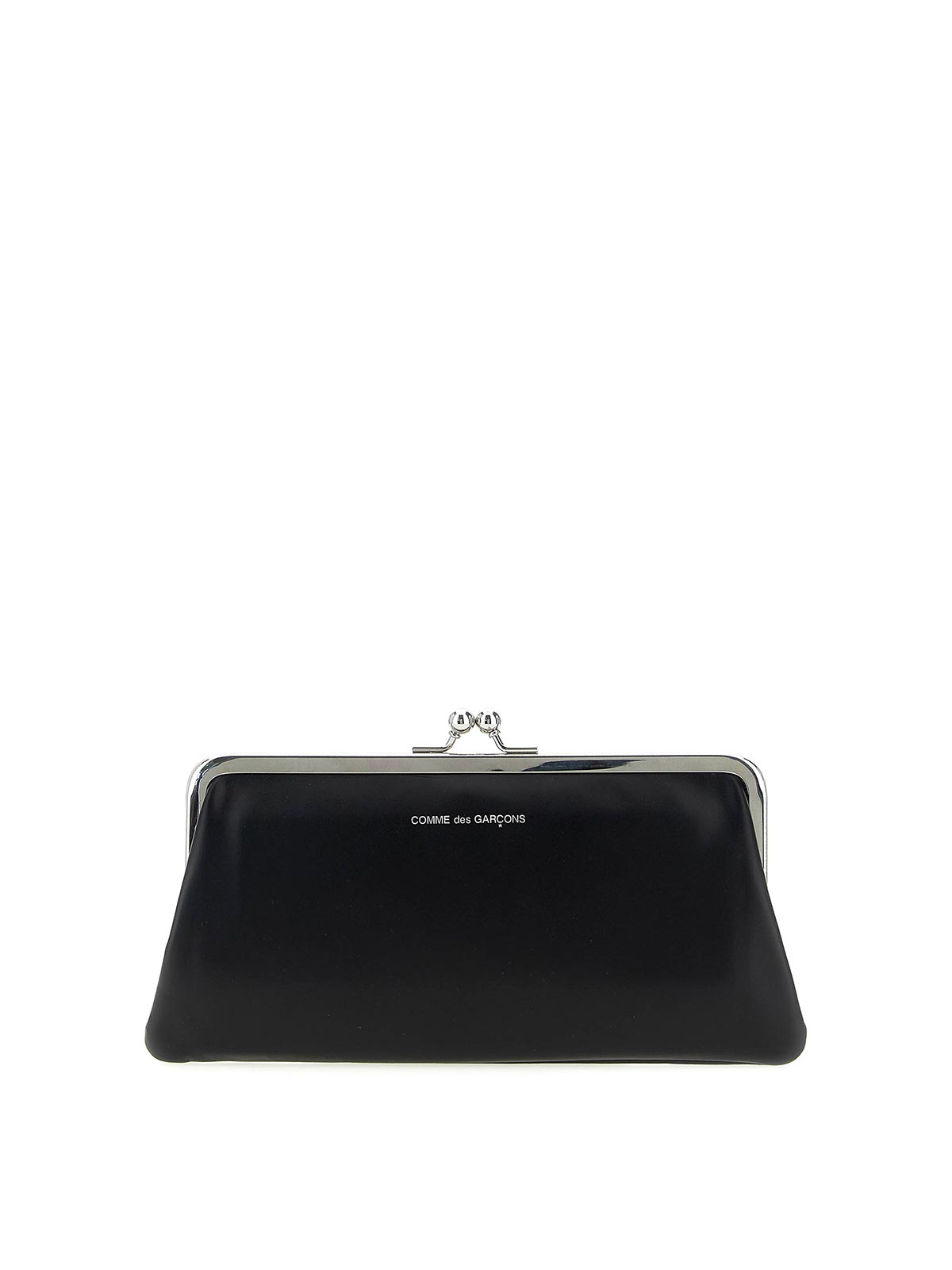 Comme Des Garçons Classic Clasp Purse In Black