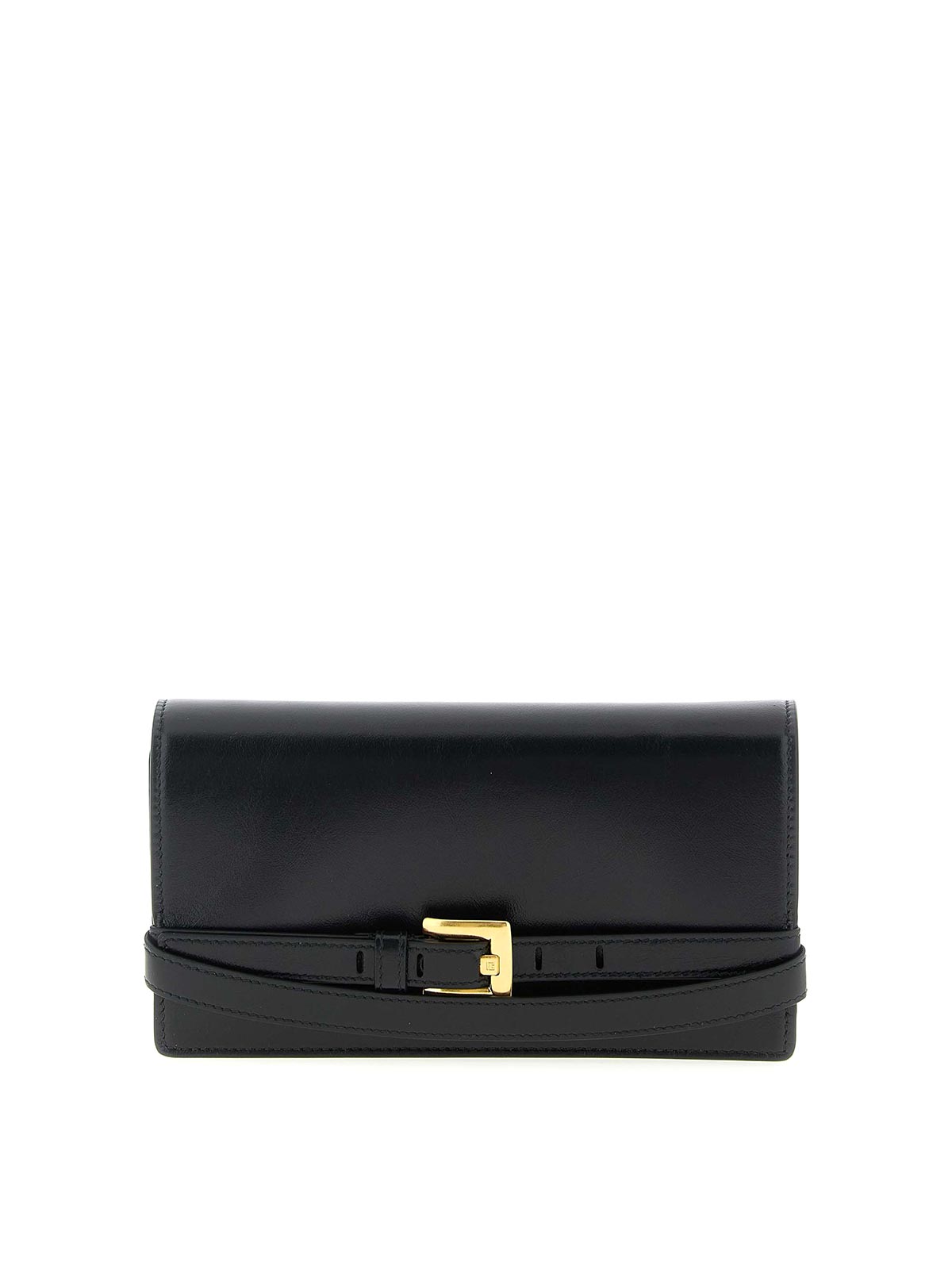 Balmain Shuffle Wallet On Chain In Black
