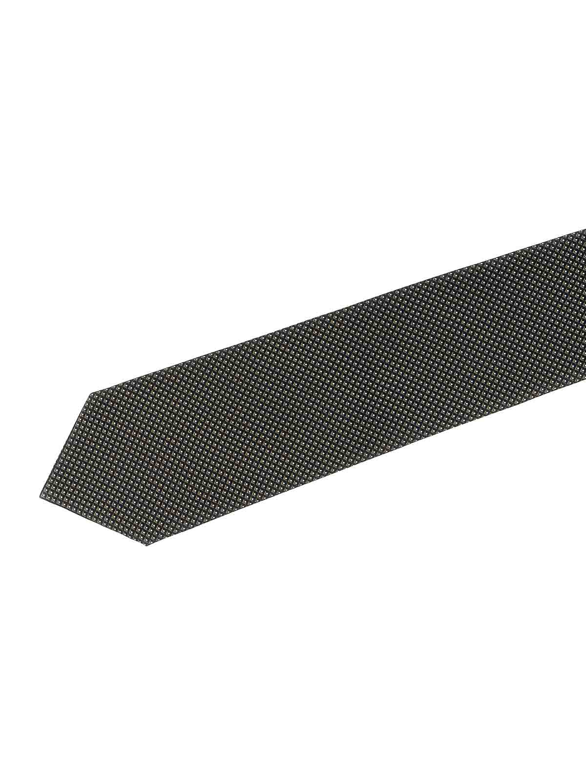 Brioni Jacquard Tie Ties And Papillon Black In Black