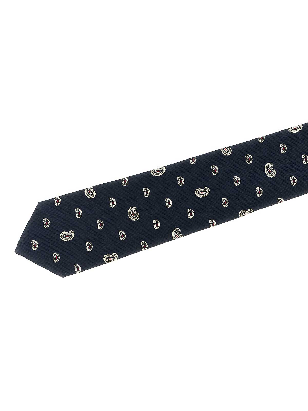 Brioni Jacquard Tie In Blue