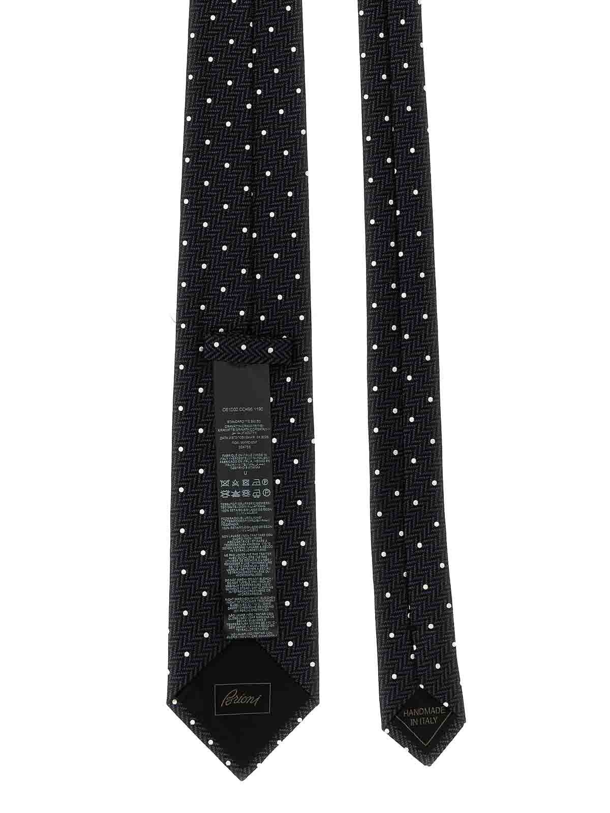 Brioni Jacquard Tie In Multi
