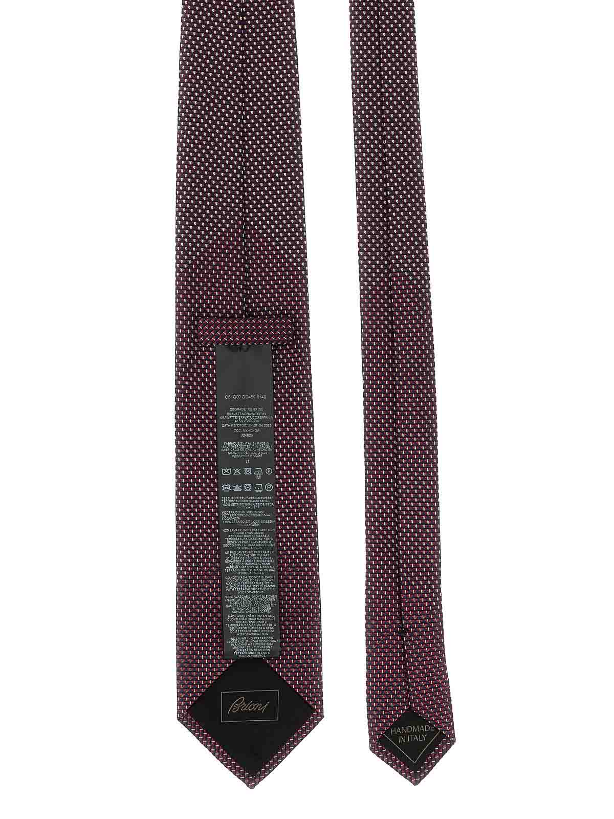 Brioni Jacquard Tie In Multi