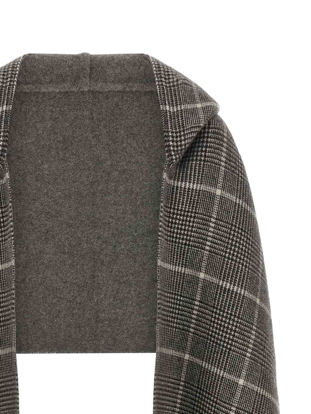 Brunello Cucinelli Hooded Scarf In Sand