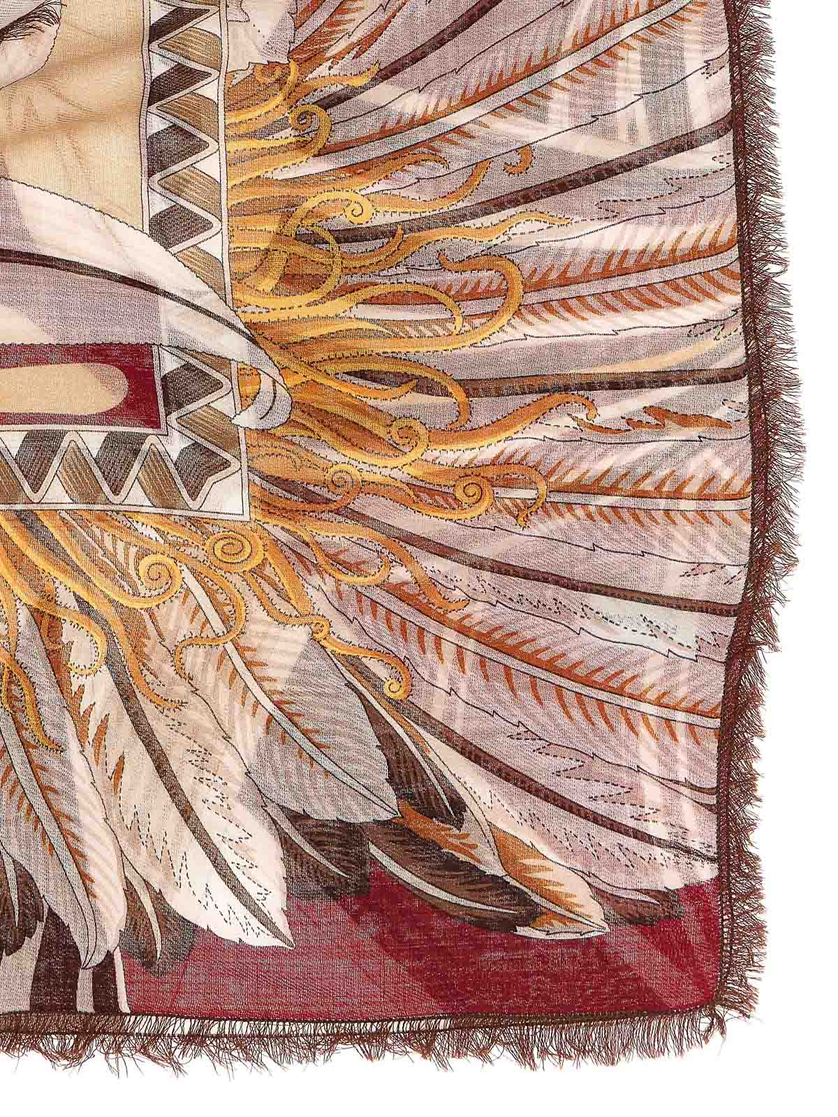 Ferragamo Giada Shawl In Multi