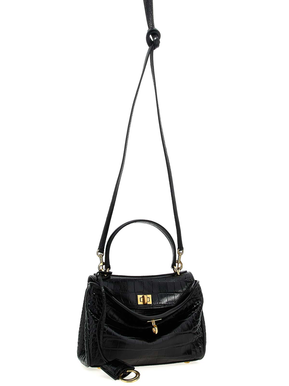 Balenciaga Rodeo Mini Handbag In Black