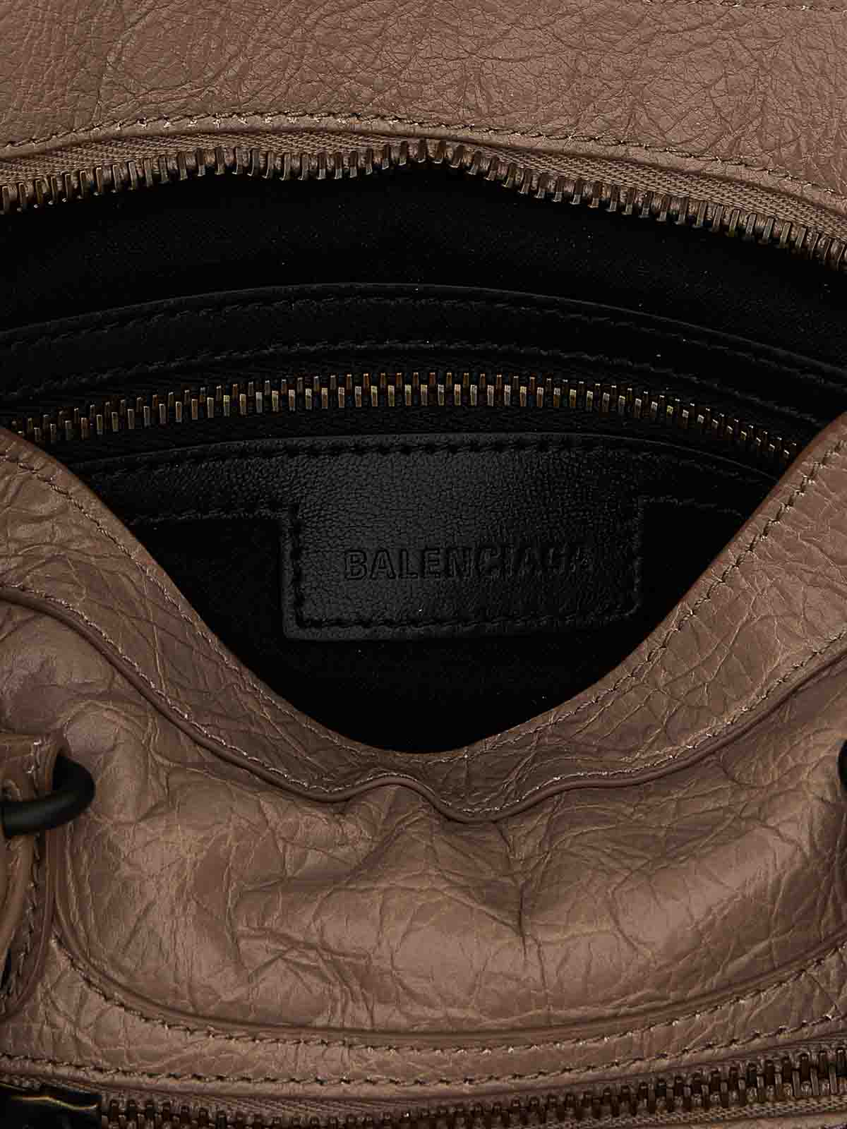 Balenciaga Le City Bag S Handbag In Brown