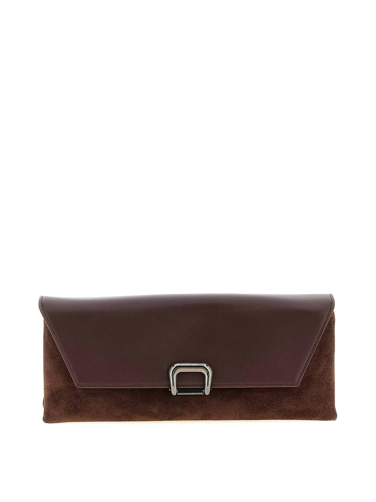 Brunello Cucinelli Sartorial Pouch In Red