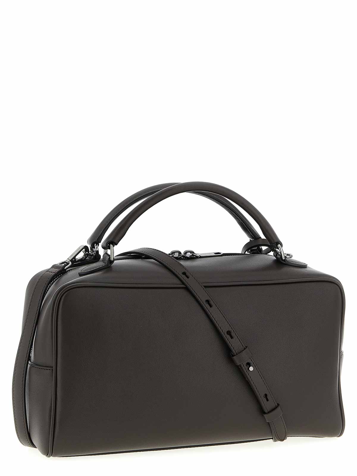 Brunello Cucinelli Boston Explorer Medium Handbag In Brown