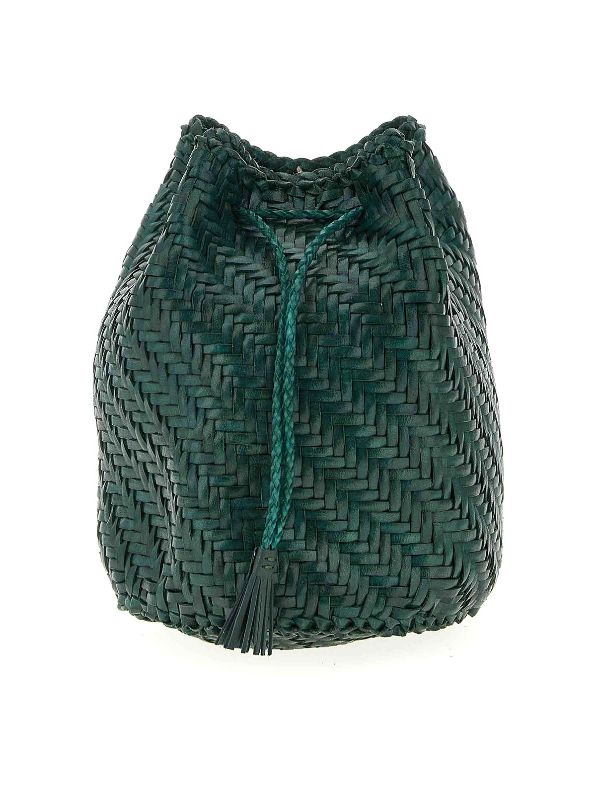 Dragon Diffusion Pompom Double Jump Crossbody Bags Green In Green