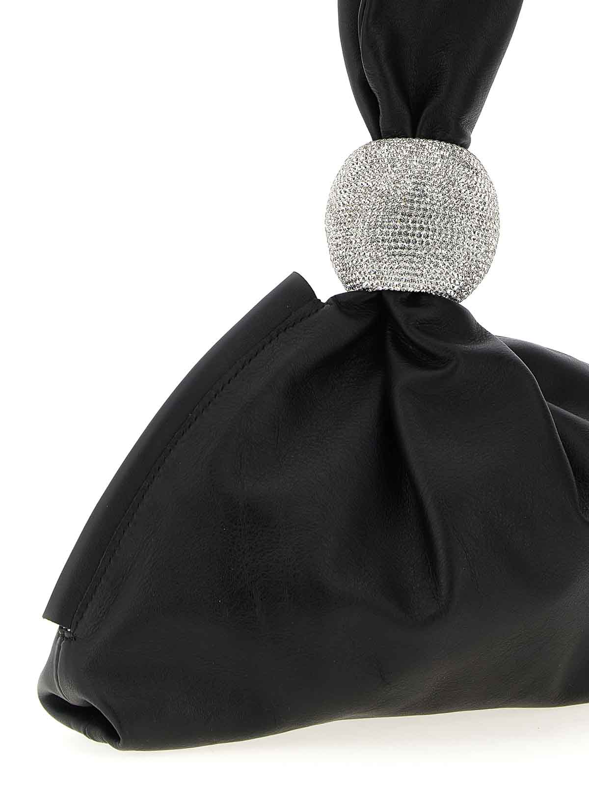 Giuseppe Di Morabito Jewel Detail Handbag In Black