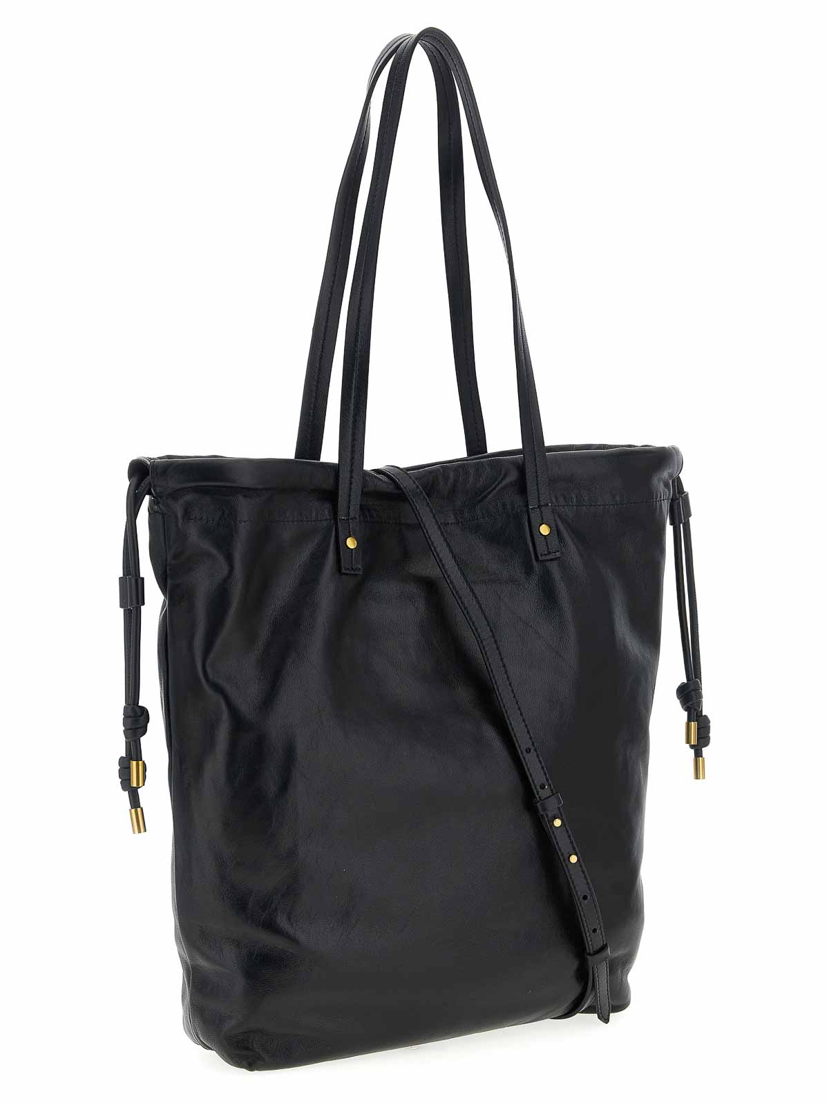 Isabel Marant Silven N/s Shoulder Bag In Black