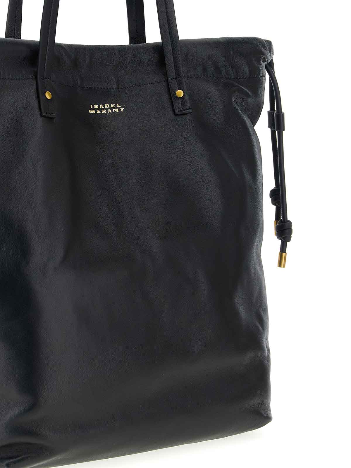 Isabel Marant Silven N/s Shoulder Bag In Black