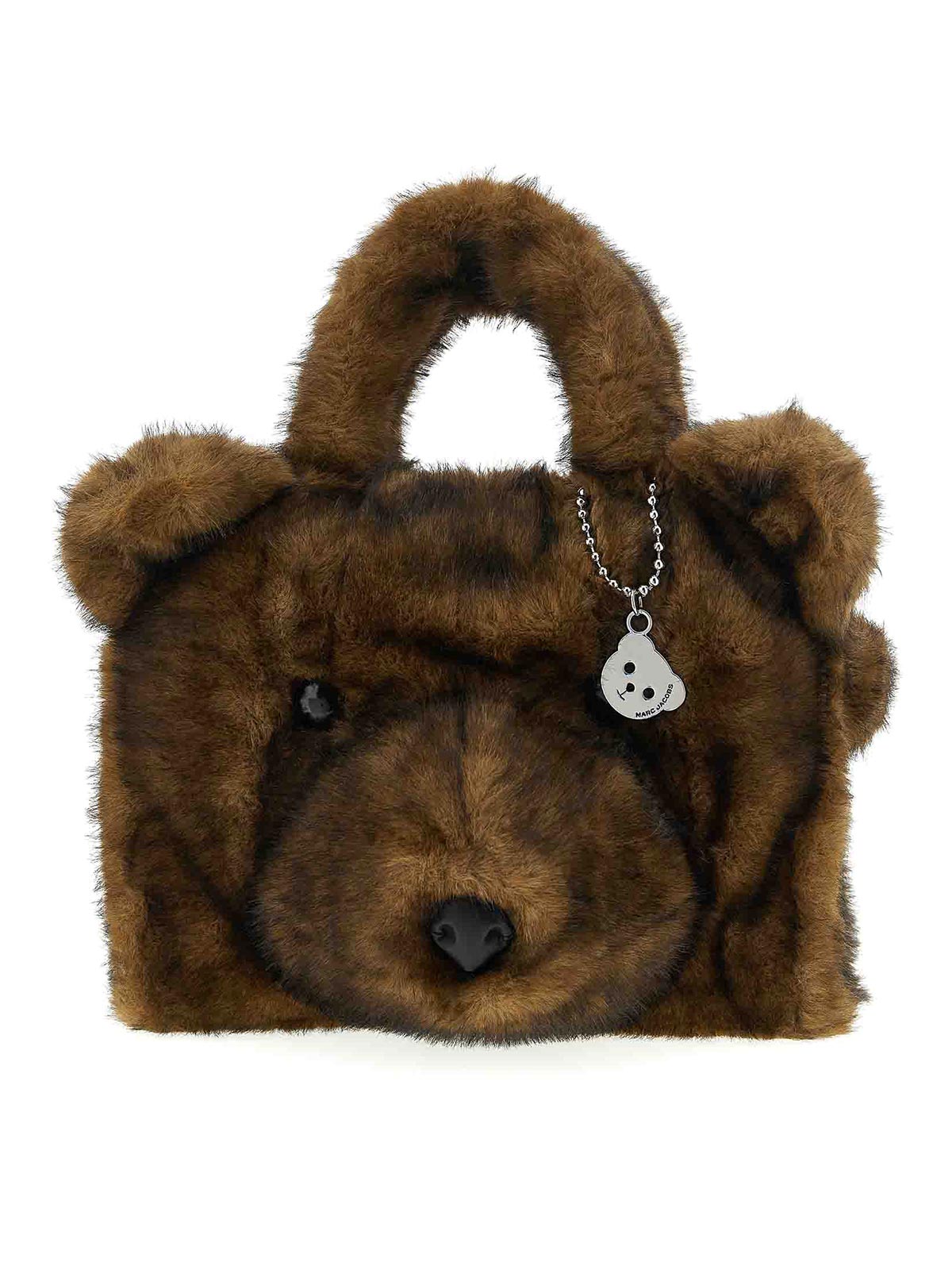 Marc Jacobs The Teddy Bear Tote Handbag In Brown