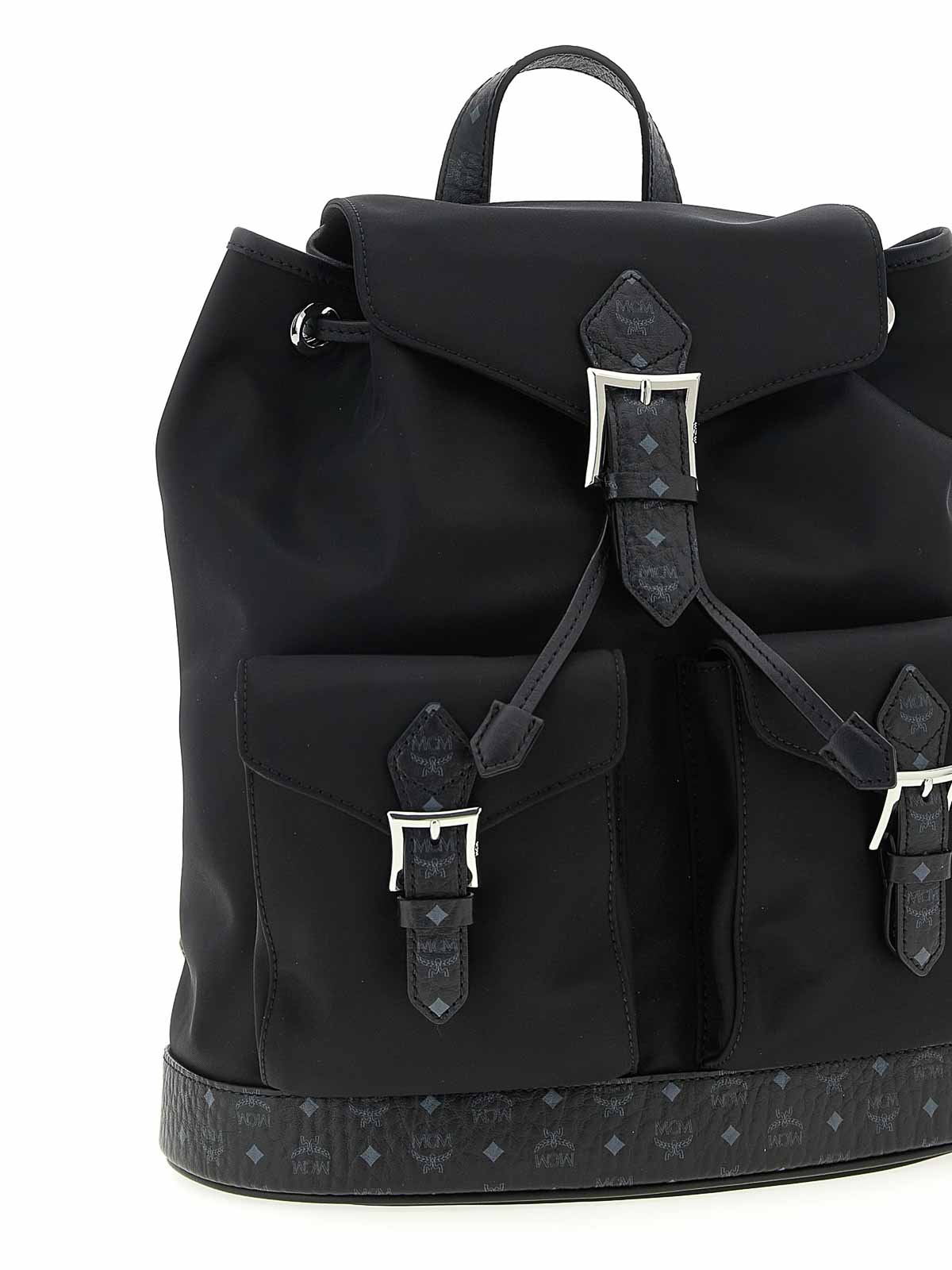 Mcm Small Backpack In Black