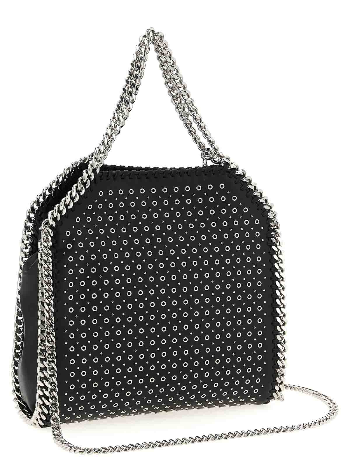 Stella Mccartney Mini Falabella Handbag In Black