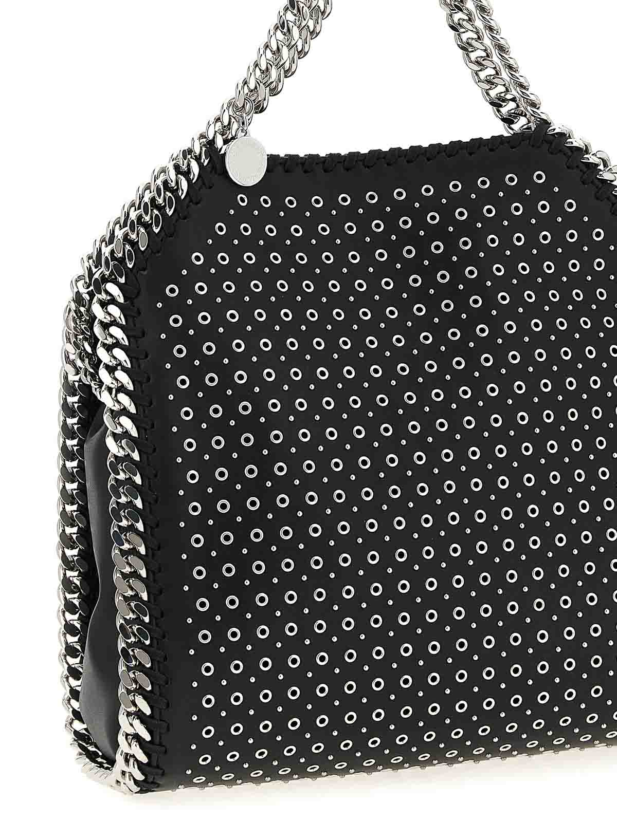 Stella Mccartney Mini Falabella Handbag In Black